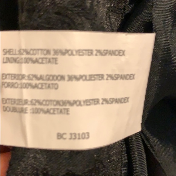 Insight New York blazer size 8. Black brocade - Picture 9 of 9